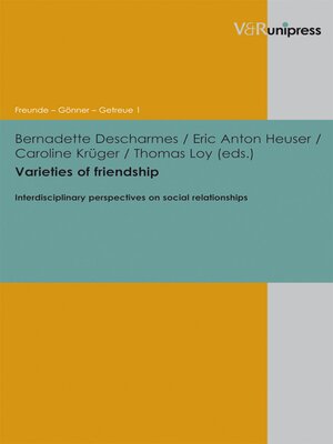 cover image of Varieties of Friendship